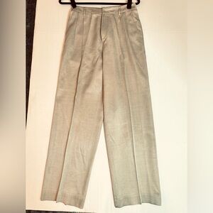 Linda Allard Ellen Tracy Silk Blend Tailored Trousers Workwear Petite